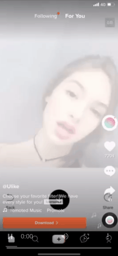 In-Feed TikTok Ads