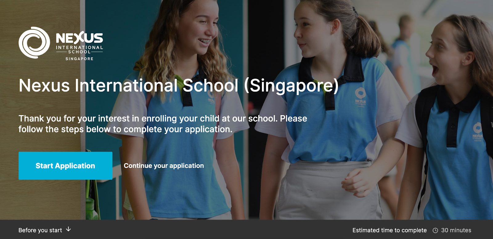 compelling school application