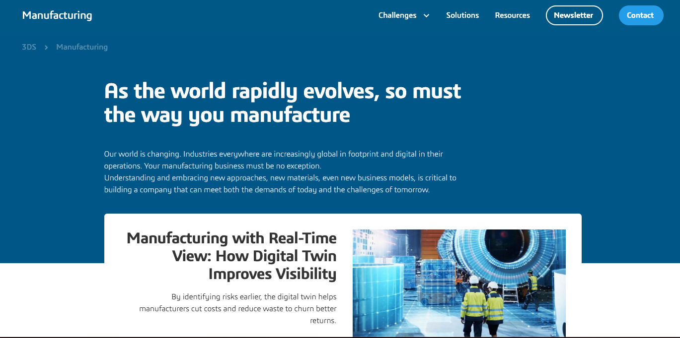 dassault systemes pillar content example