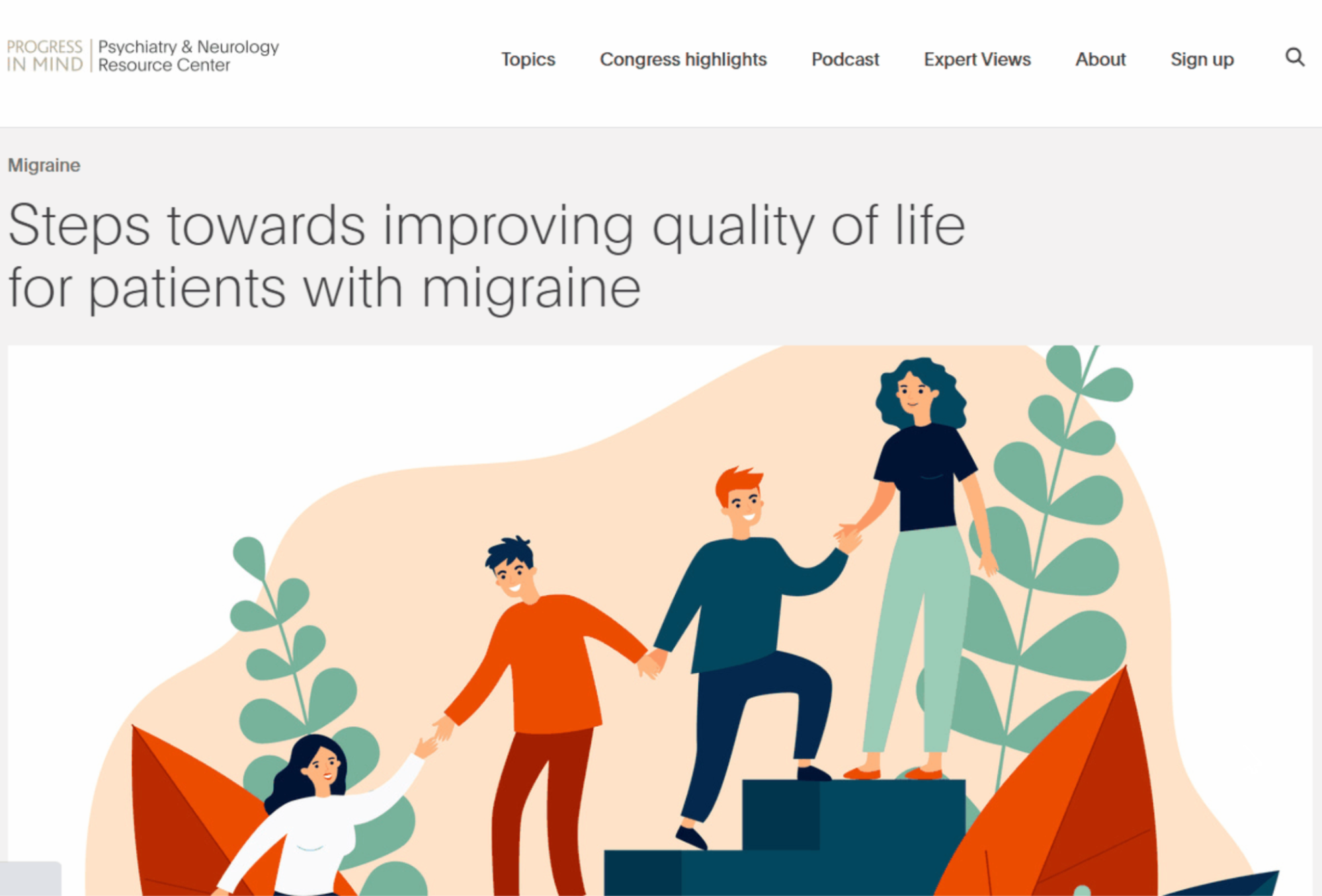 Lundbeck Content Hub